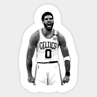 Jayson Tatum Playoff Mode Sticker